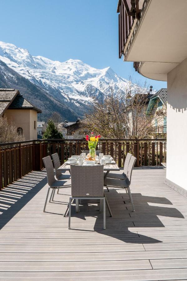 Apartment President - Alpes Travel - Central Chamonix - Sleeps 12 מראה חיצוני תמונה