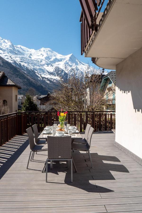 Apartment President - Alpes Travel - Central Chamonix - Sleeps 12 מראה חיצוני תמונה