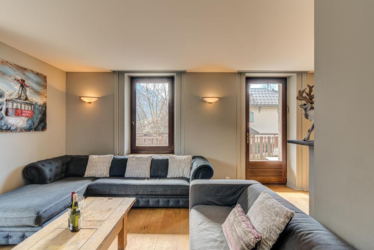 Apartment President - Alpes Travel - Central Chamonix - Sleeps 12 מראה חיצוני תמונה