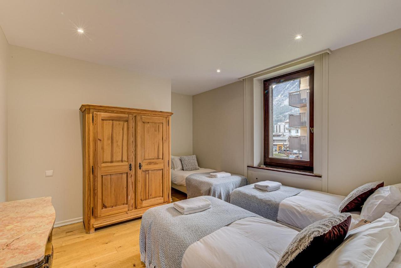 Apartment President - Alpes Travel - Central Chamonix - Sleeps 12 מראה חיצוני תמונה