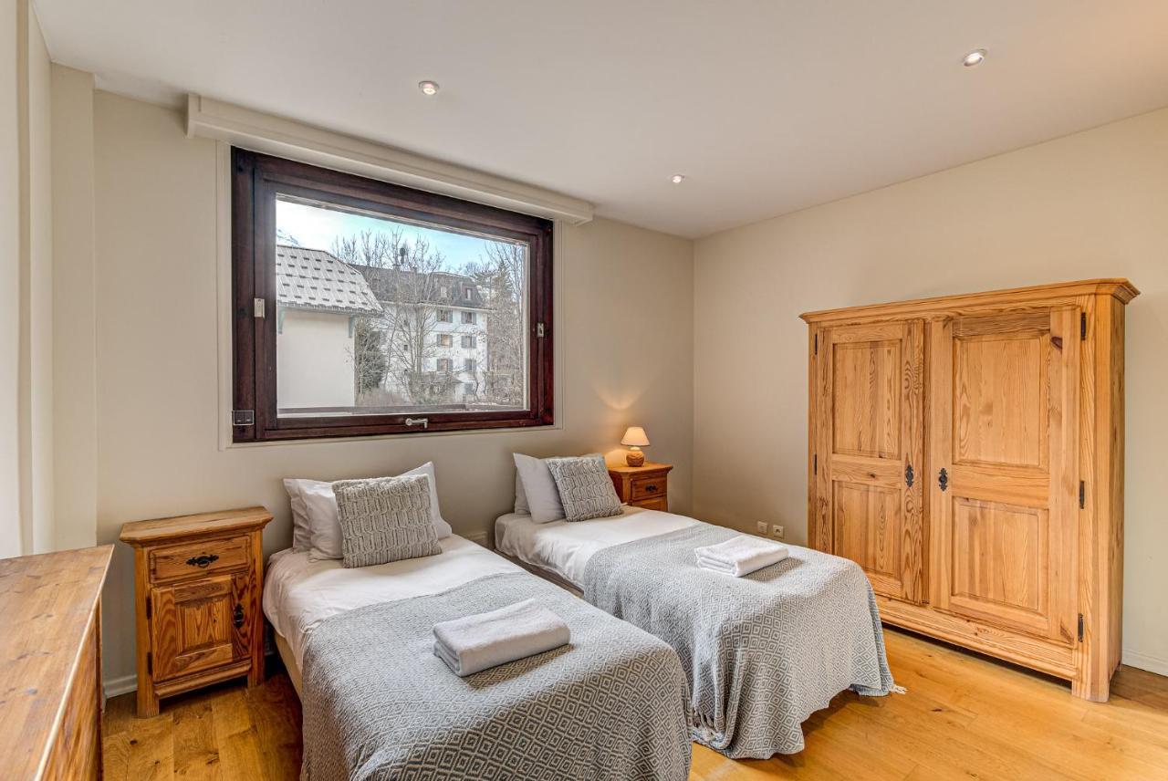 Apartment President - Alpes Travel - Central Chamonix - Sleeps 12 מראה חיצוני תמונה
