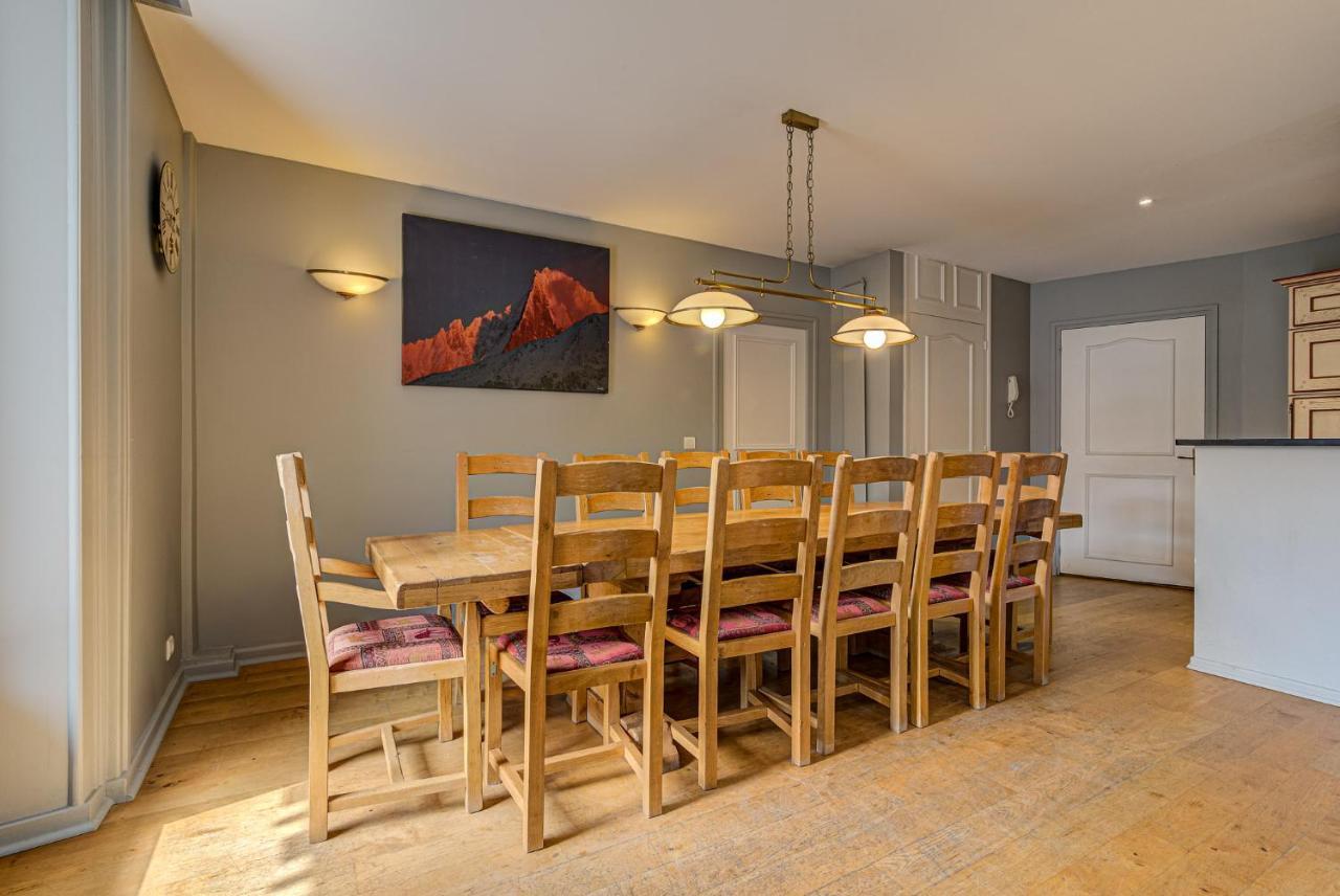Apartment President - Alpes Travel - Central Chamonix - Sleeps 12 מראה חיצוני תמונה