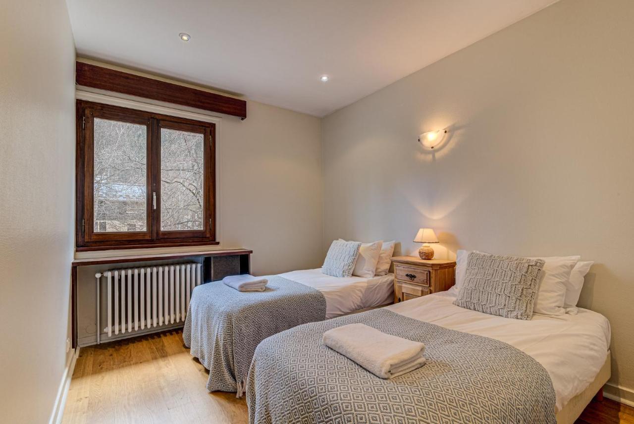 Apartment President - Alpes Travel - Central Chamonix - Sleeps 12 מראה חיצוני תמונה